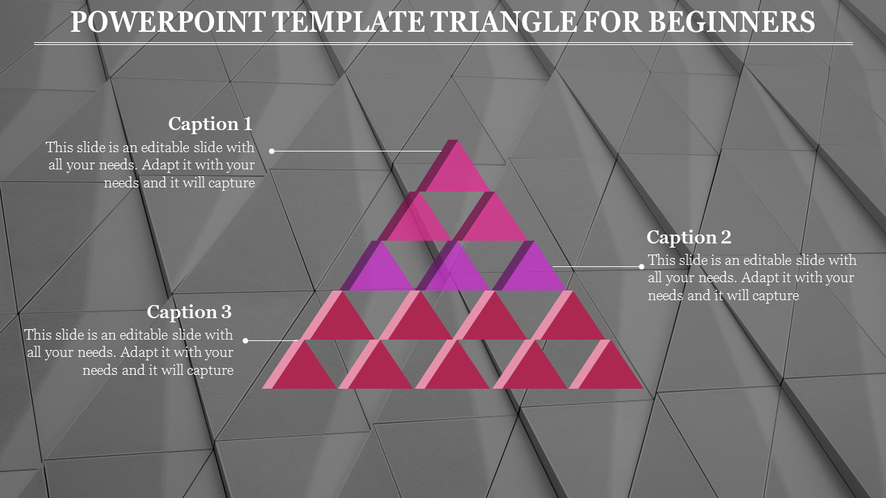 Free - Triangle PowerPoint Template